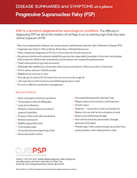 PSP Disease Summary Sheet