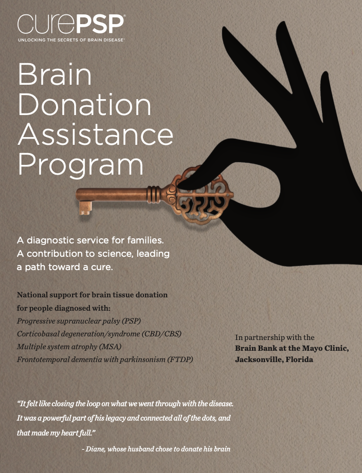 CurePSP Brain Donation Assistance Program